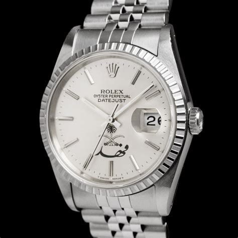 rolex 16220 saudi swords|Rolex Datejust Saudi Arabia 16220 .